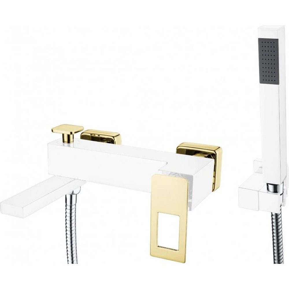 Смеситель для ванны с душем Boheme Q 143-WG