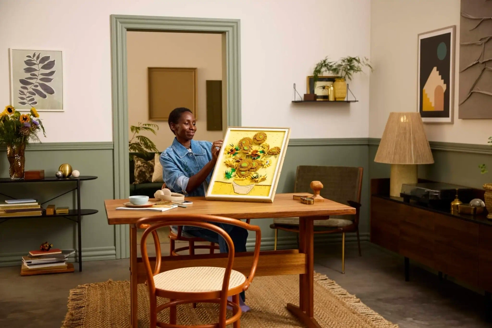 Конструктор LEGO ART 31215 Винсент ван Гог – Подсолнухи