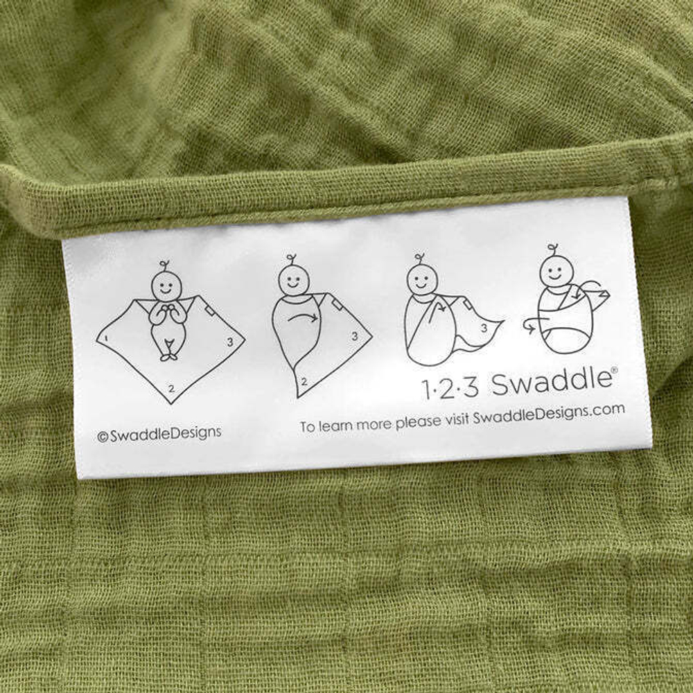 SwaddleDesigns SDM-1014-V14 Набор пеленок муслин 4 шт. - Earthtone 4-Pack, Oceana