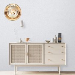 Обои флизелиновые 1.06 светло-серые рогожка CANVAS 98847 метровые, моющиеся, универсальные, для кухни, для спальни, для гостиной, для детской,1.06*10.05 м