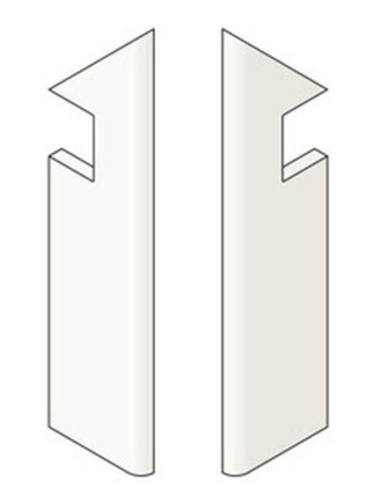 Спецэлемент Marvel Travertine White Cross Battiscopa Sag.Sx