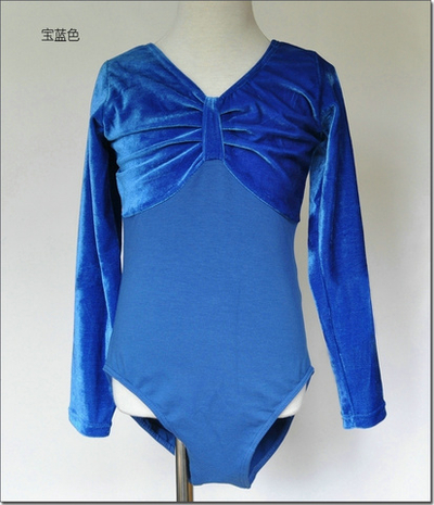 Купальник гимнастический с длинными рукавами