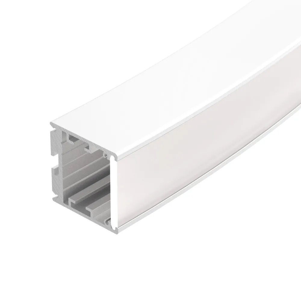 Профиль SL-ARC-3535-D320-W90 WHITE (260мм, дуга 1 из 4) (Arlight, Алюминий) 039592