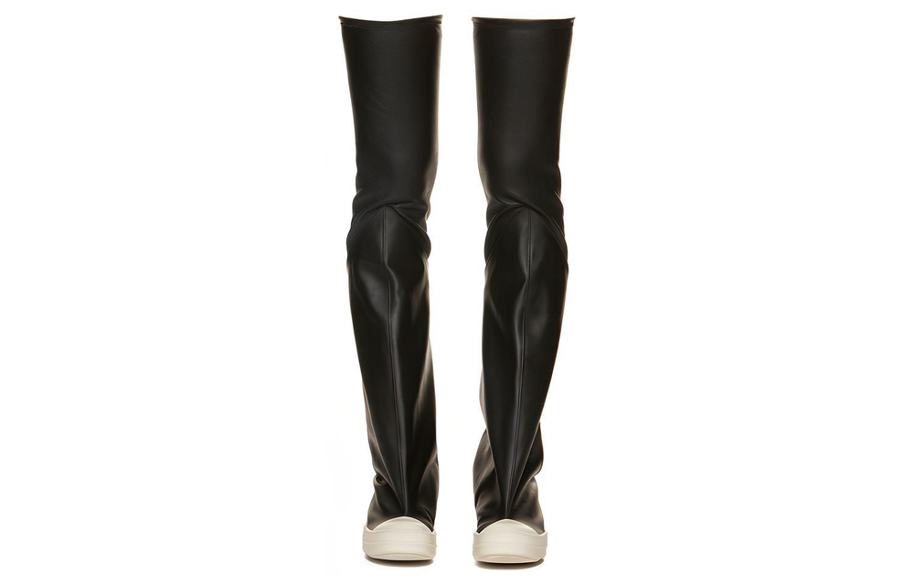 RICK OWENS/RO Over the knee Boots Men"s Black
