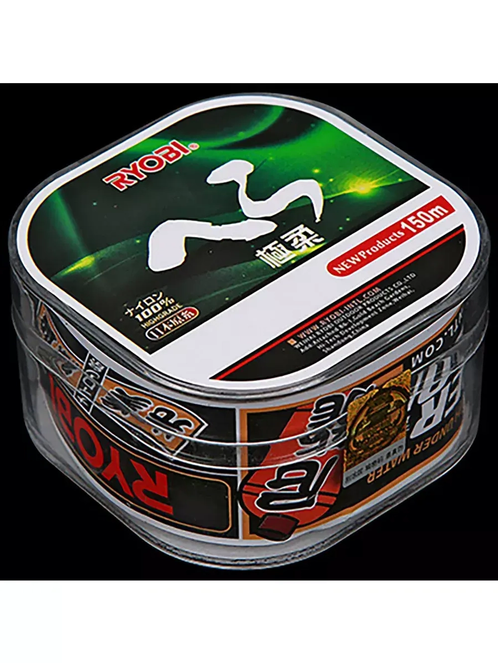 Леска рыболовная EXTREMELY SOFT 150m 0,165mm green-02, 3 шт