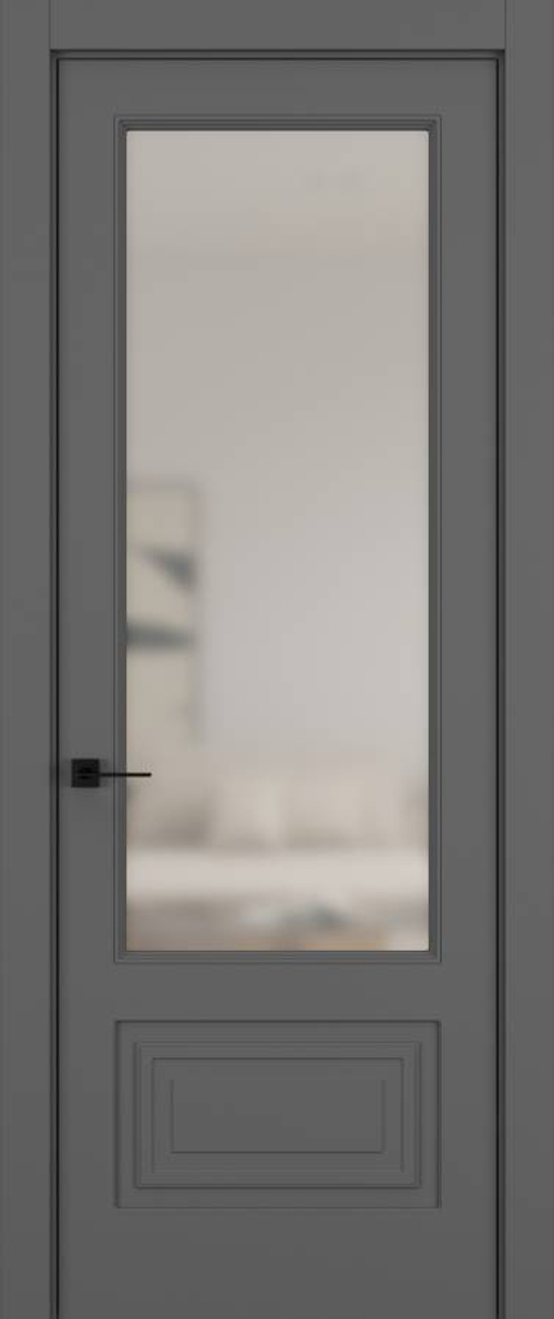 Дверь 021V ELEGANT Матовый Темно-серый
