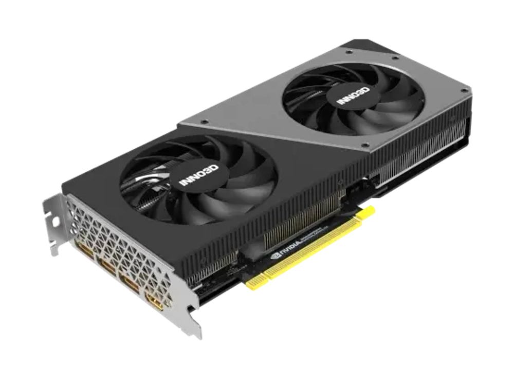 Видеокарта Inno3D GeForce RTX4060Ti TWIN X2 8Gb GDDR6 128-bit HDMI 3xDP N406T2-08D6-171153N