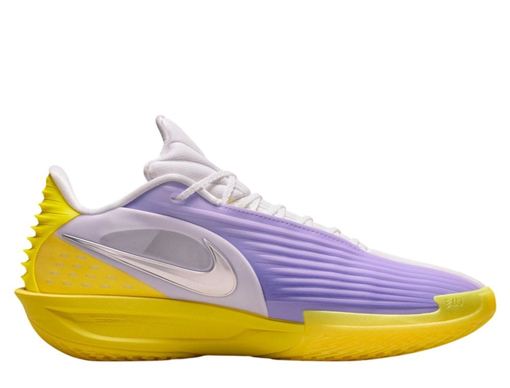 Баскетбольные кроссовки Nike G.T. Cut 3 Turbo “Los Angeles Lakers” Atomic Violet/Barely Grape-Soft Yellow-Multi-Colour