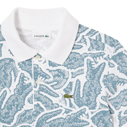 Футболка для мальчика теннисная Lacoste Kids Petit Piqué Print - разноцветный