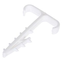 Дюбель-хомут Oxion 2*12 белый (упаковка 100шт) 39418