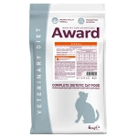 Сухой диетический корм для взрослых кошек AWARD VETERINARY DIET RENAL при заболеваниях почек 4 кг