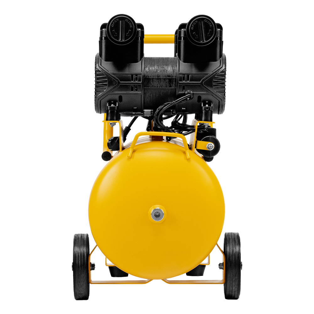 Компрессор безмасл. малошумный DLP -3000/50, 3 кВт, 2х1,5 кВт,50 л, 2850 об/мин,500 л/мин Denzel