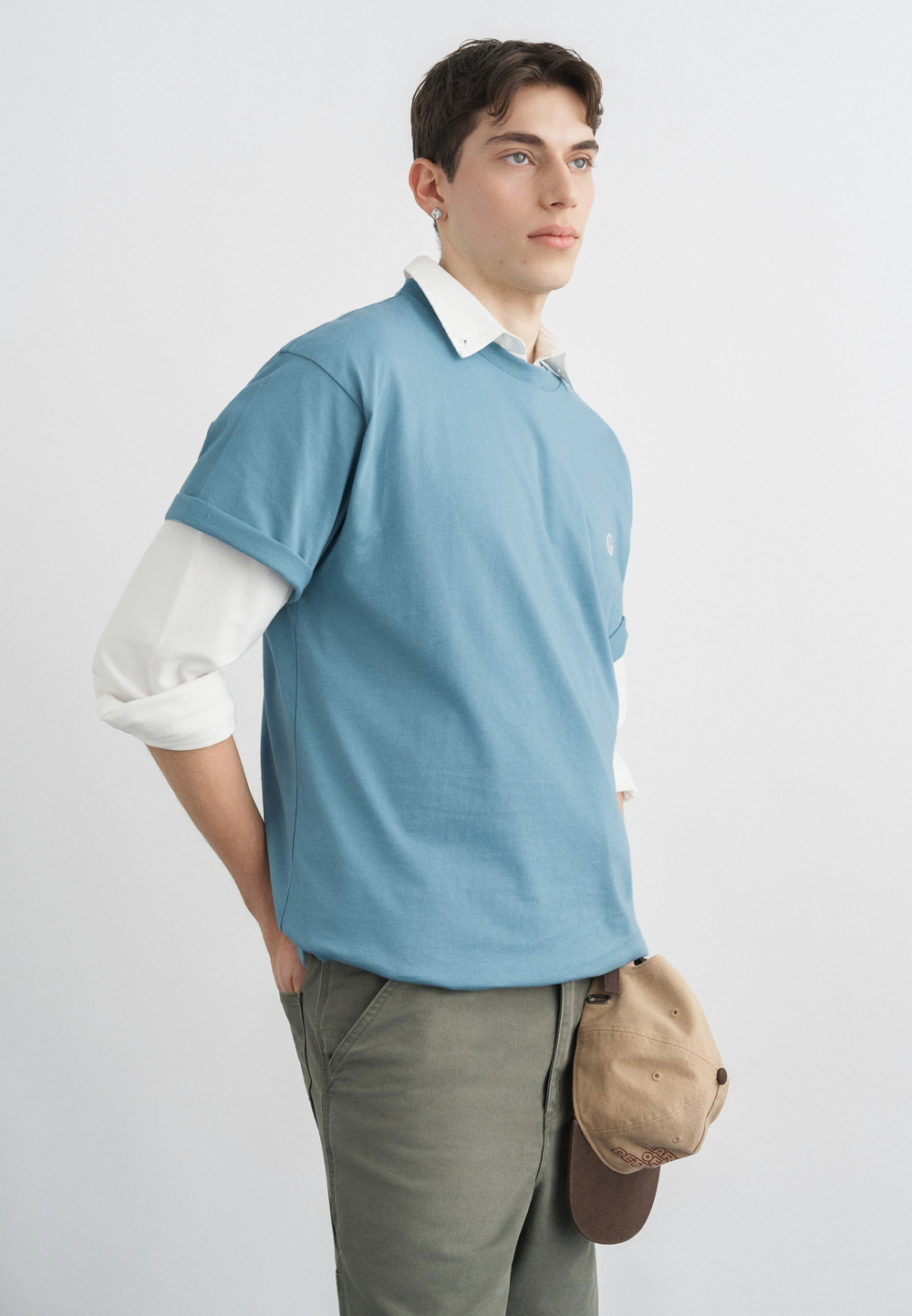 Carhartt WIP MADISON - Базовая футболка - Синий