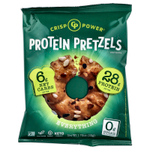 Crisp Power, Протеиновые крендели, все, 6 пакетиков по 50 г (1,75 унции)