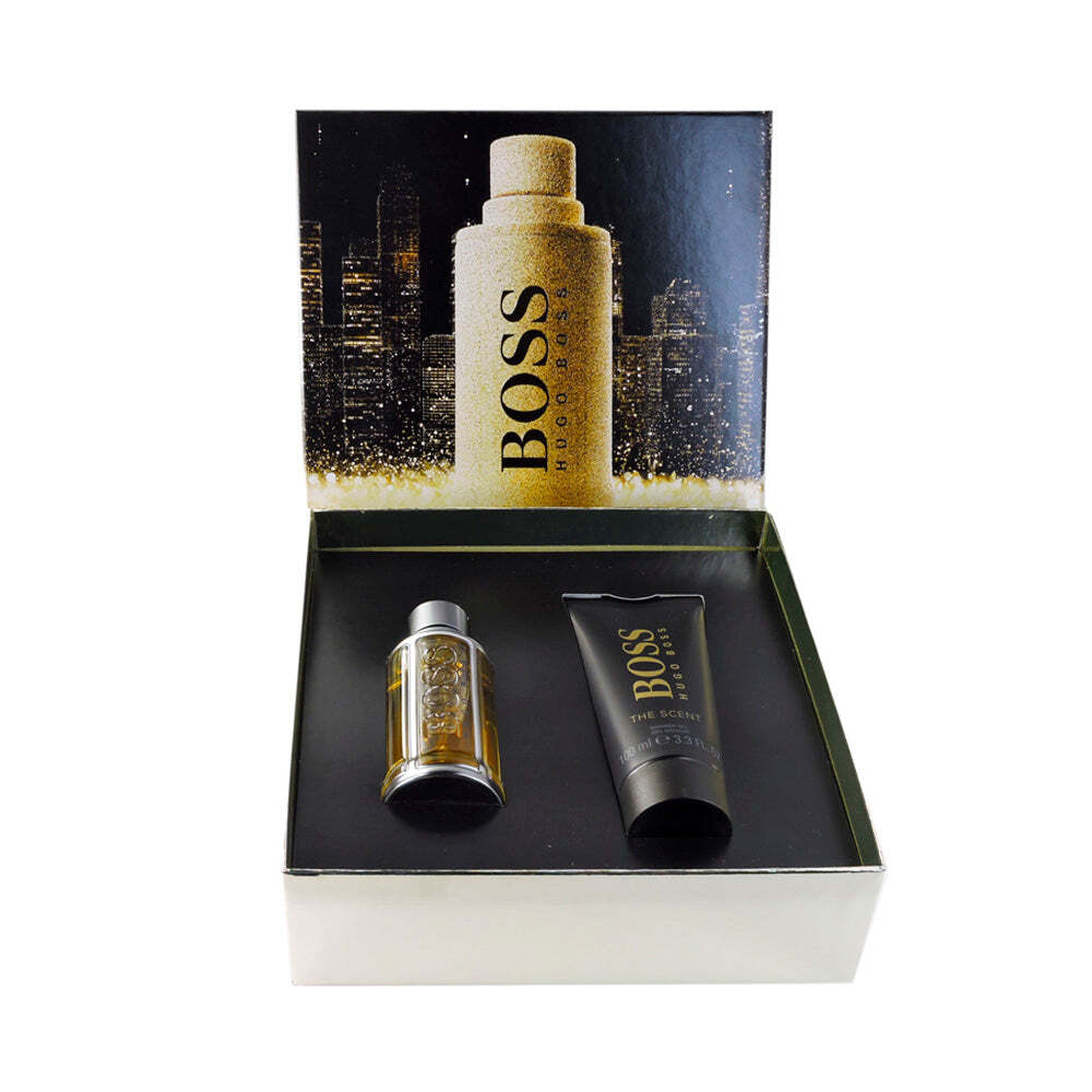 Boss The Scent For Him — парфюмерный набор для мужчин.