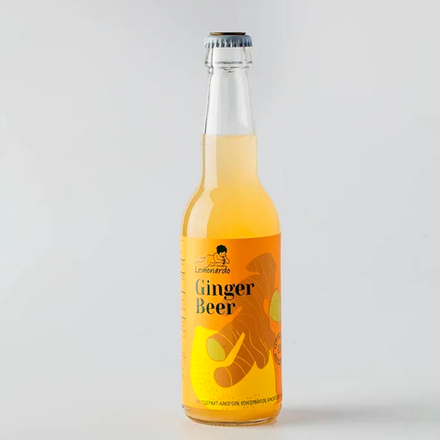 Лимонад Ginger Beer / Имбирное пиво 330 мл Lemonardo