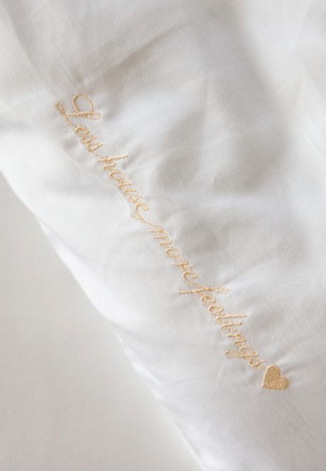 Постельное белье семейное Luxberry Daily Bedding белое