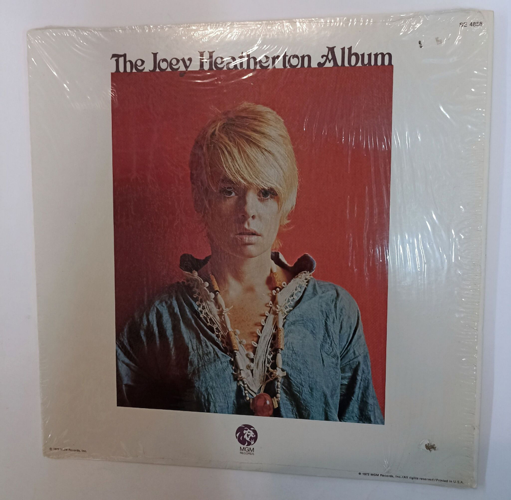 Винтажная виниловая пластинка LP The Joey Heatherton Album (USA 1972)