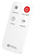 Бытовой вентилятор серии RSF-1401E-WT