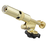 Газовая горелка с пьезоподжигом, латунь, до 1300 градусов