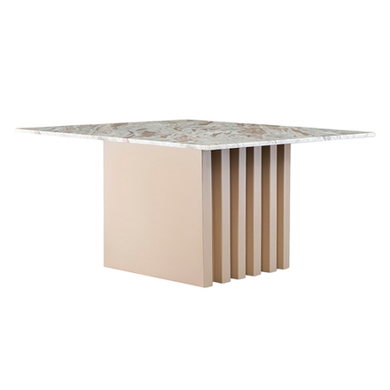 Столик кофейный Mojo, 85х85 см, бежевый