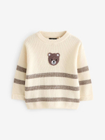 Джемпер для мальчика Next K82-471, Светло-бежевый