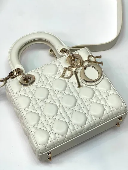 Сумка Dior Lady Dior, белый