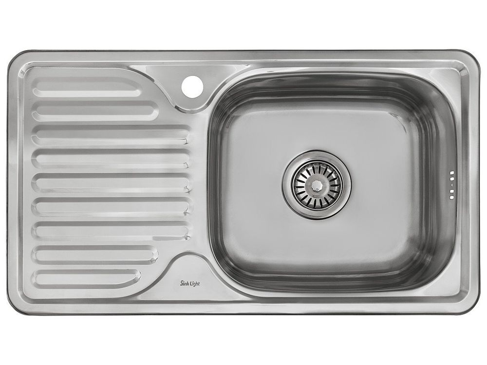 Мойка врезная 764218/0,6 1Ч1К (правая)