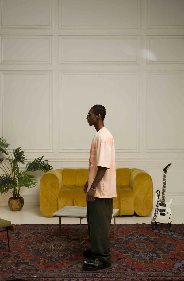 Футболка Shark Sandwich Exclusive персиковая - фото 4