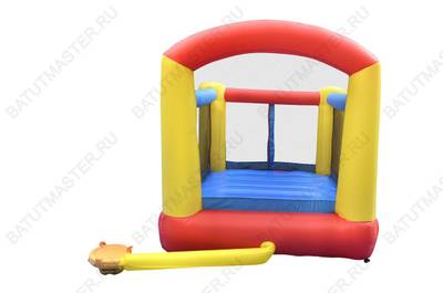 Батут для дачи "В гостях у зверюшек" 2,8*2,1*2,5 м