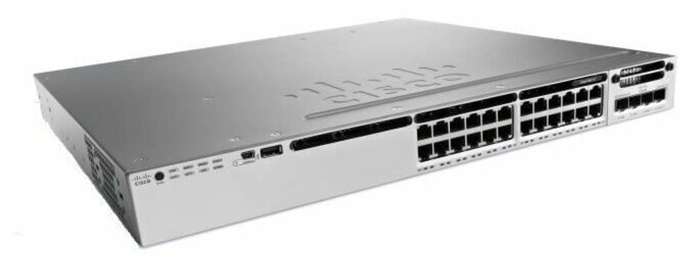 Коммутатор Cisco WS-C3850-24P-L