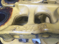 Отрезок цепи Komatsu D85 на 3 звена