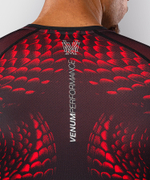 Рашгард Venum Matupa Black/Red/Silver L/S