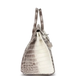 Сумка из коллекции Y с палладиевой фурнитурой Hermès Birkin