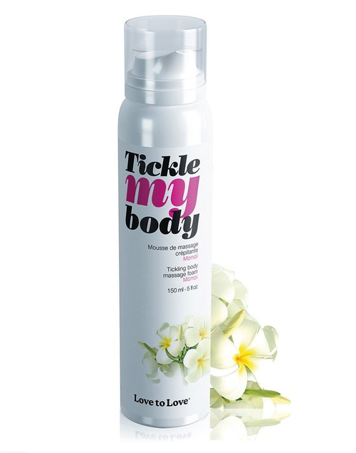 Массажная хрустящая пенка Love to Love Tickle My Body Monoi, 150 мл
