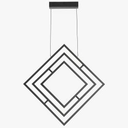 Citilux Cube CL719241 Подвесная светодиодная люстра Чёрная