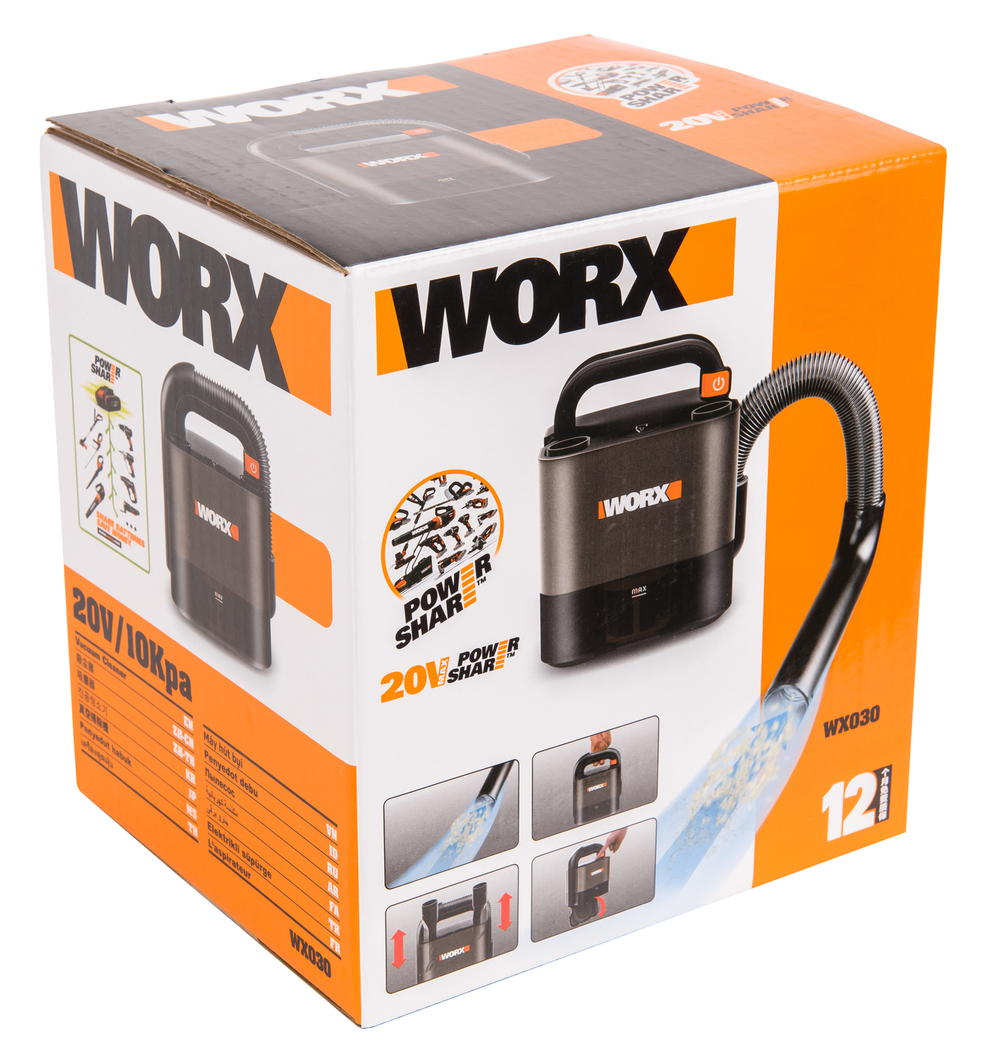 Аккумуляторный пылесос WORX WX030 20В