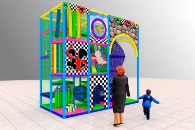 Детский игровой лабиринт «В поисках радости»