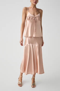 Комплект: топ и юбка из итальянской вискозы