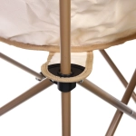 Кресло складное до 100 кг DC-7407-1, 65*50*66 см, цвет: бежевый, ТуристМастер