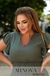 Платье 5356-хаки Minova