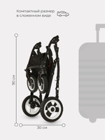 Коляска DREAM  (BartPlast) 04 серый-мятный