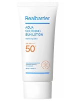 Real Barrier Успокаивающий ламеллярный солнцезащитный лосьон с охлаждающим действием SPF50 Aqua Soothing Sun Lotion 50 мл