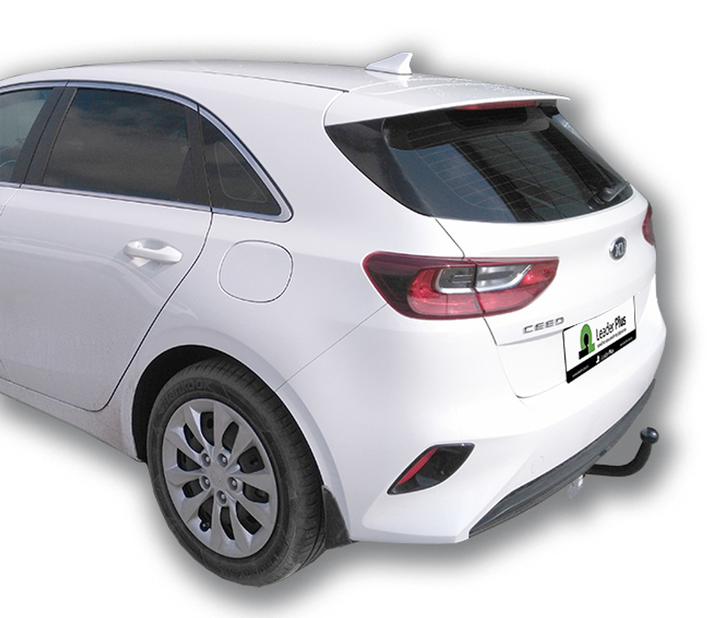 Фаркоп(прицепное) Лидер-Плюс для KIA CEED (хэтчбек) 2018- (паспорт и сертификат в комплекте)(без электрики)K130-A