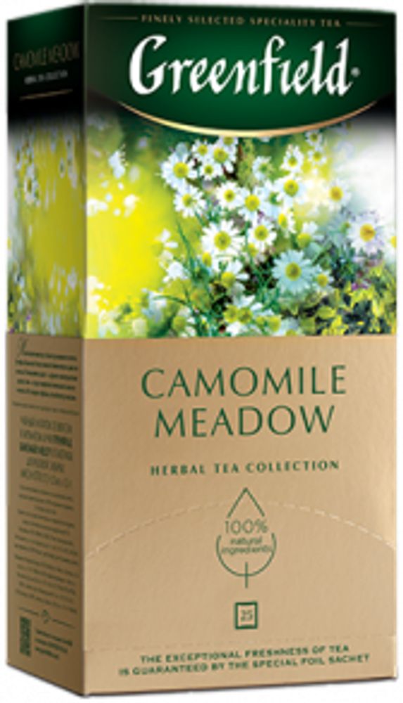 Чай травяной Greenfield, Camomile Meadow, 25 пак