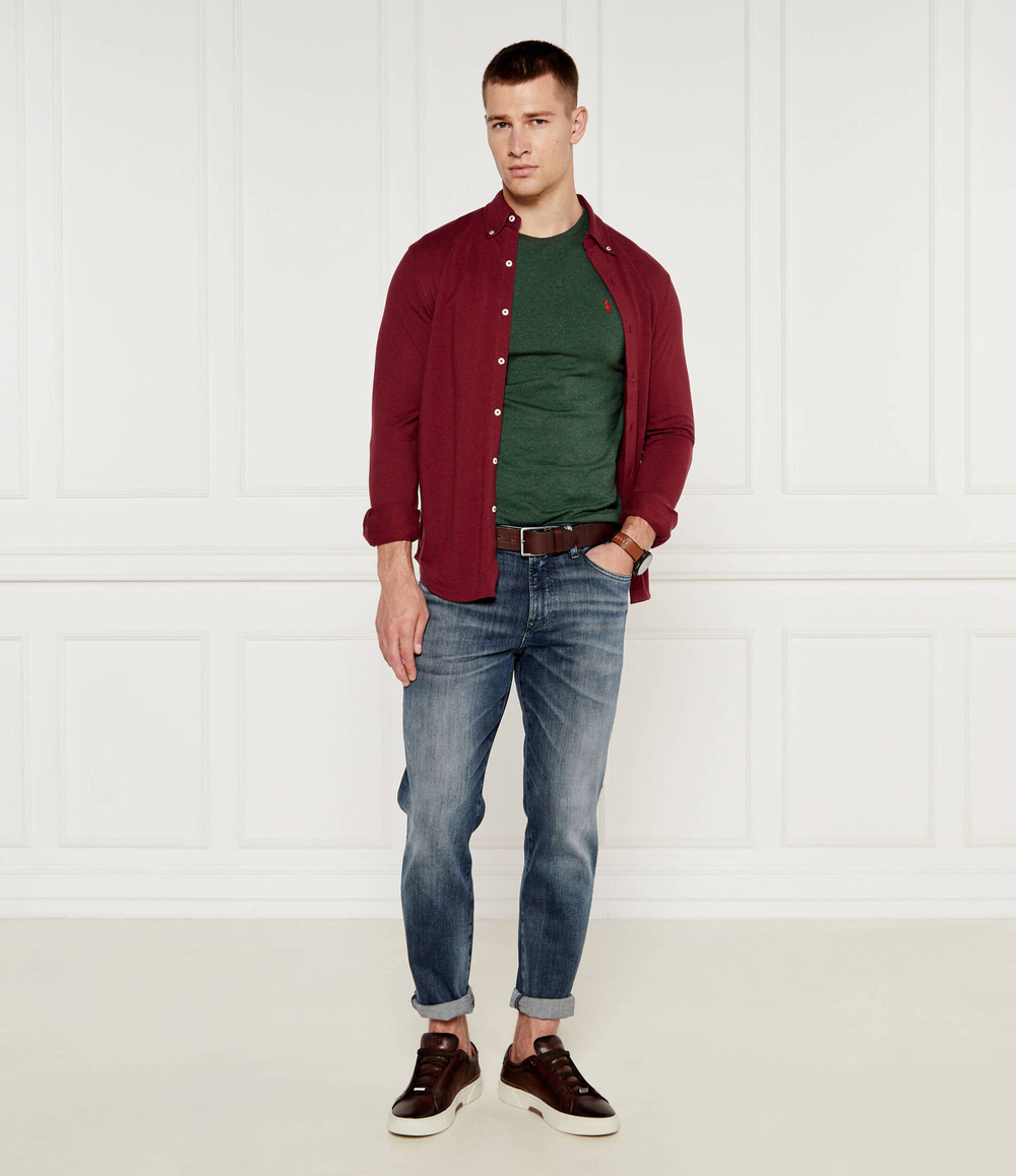 Футболка POLO RALPH LAUREN - темно-зеленый(710671438)