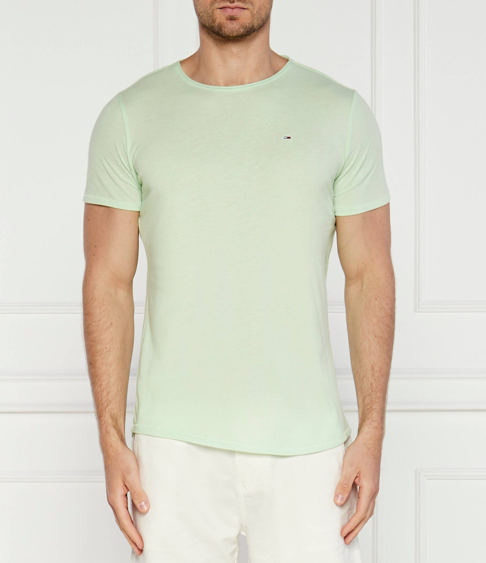 Футболка JASPE Tommy Jeans - лимонный(DM0DM09586)