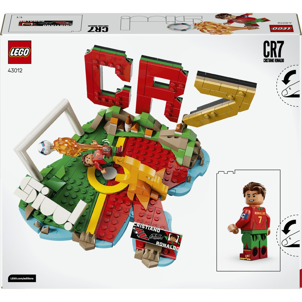 Конструктор LEGO Editions 43012 Криштиану Роналду Футбольные моменты — фото 4