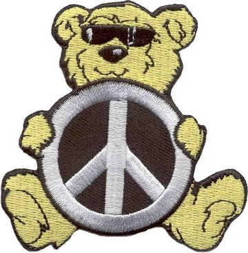 Нашивка Медвежонок с пацификой