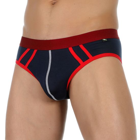 Трусы мужские брифы темно-синие Van Baam VB0219